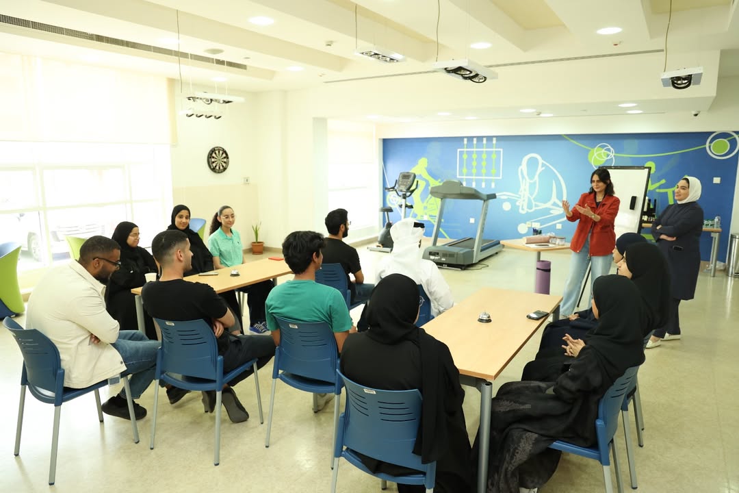 تماشياً مع أهداف التنمية المستدامة والمتعلقة بالصحة الجيدة والرفاه، نظمت وحدة الإرشاد الطلابي با.jpg